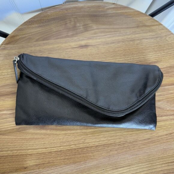 Lulu's Nordstrom Black Bag Clutch Zipper Closure - Picture 12 of 16